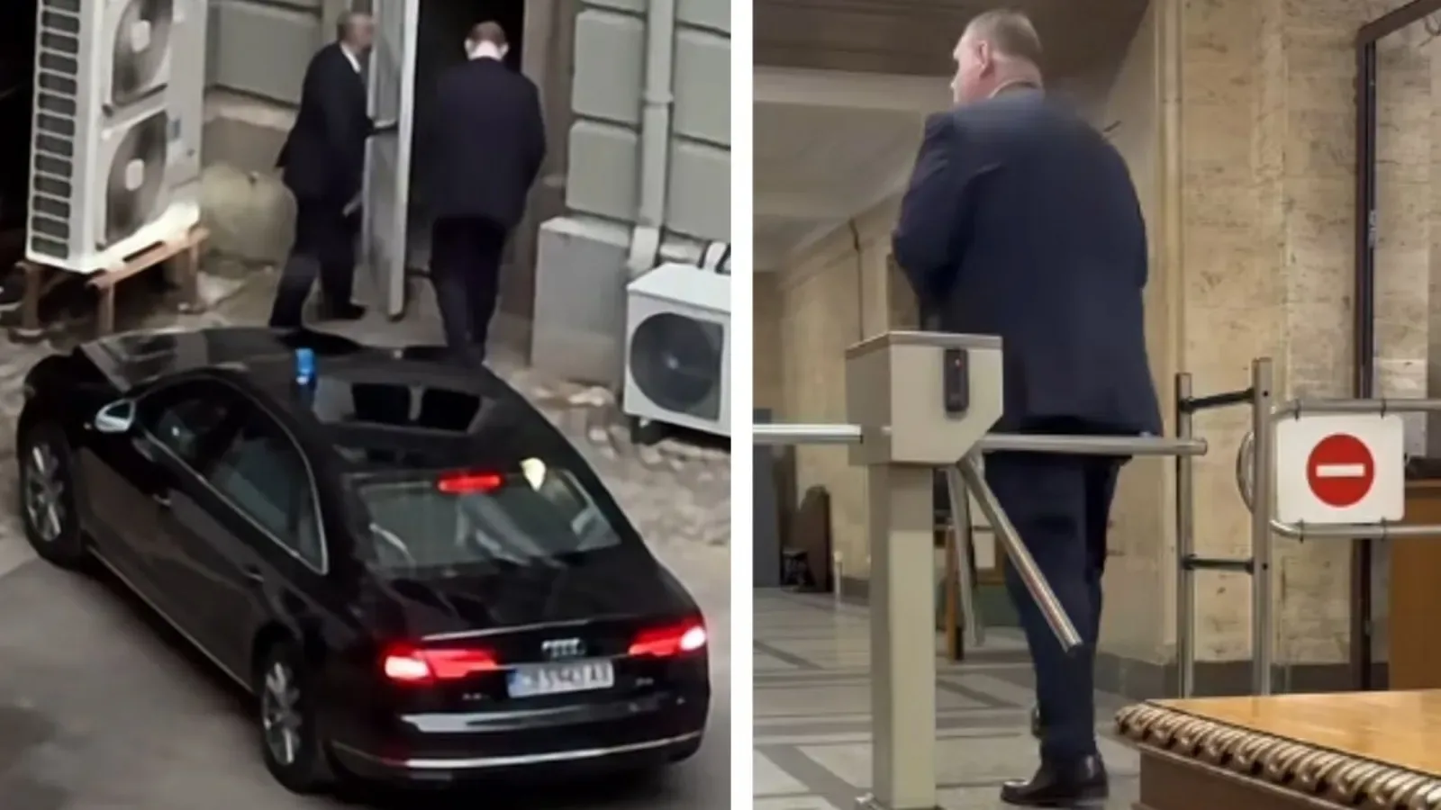 Пеевски влезе в парламента без охрана