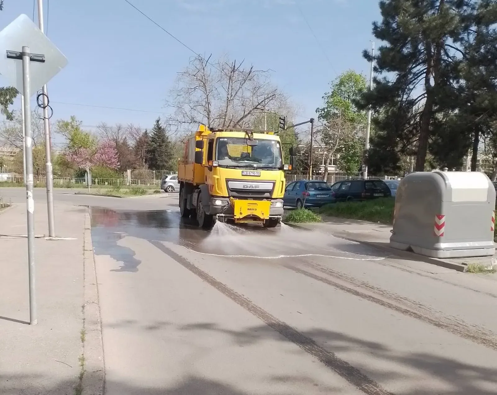 Русе публикува седмичен график за миене на улици и булеварди