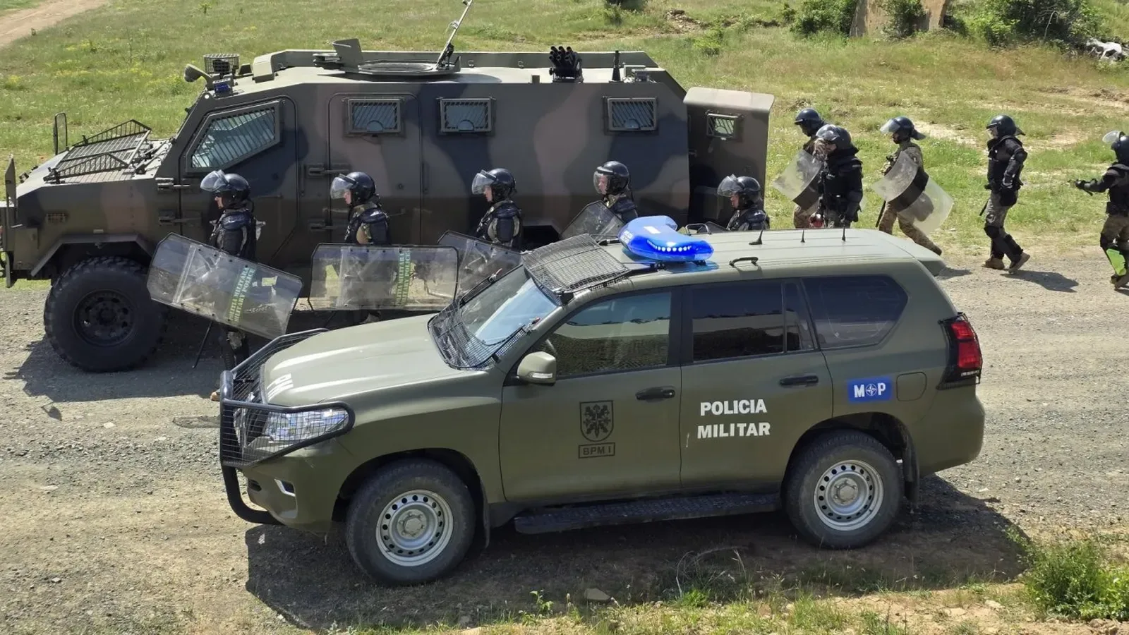 Военни полицаи от 12 държави тренираха на "Ново село"