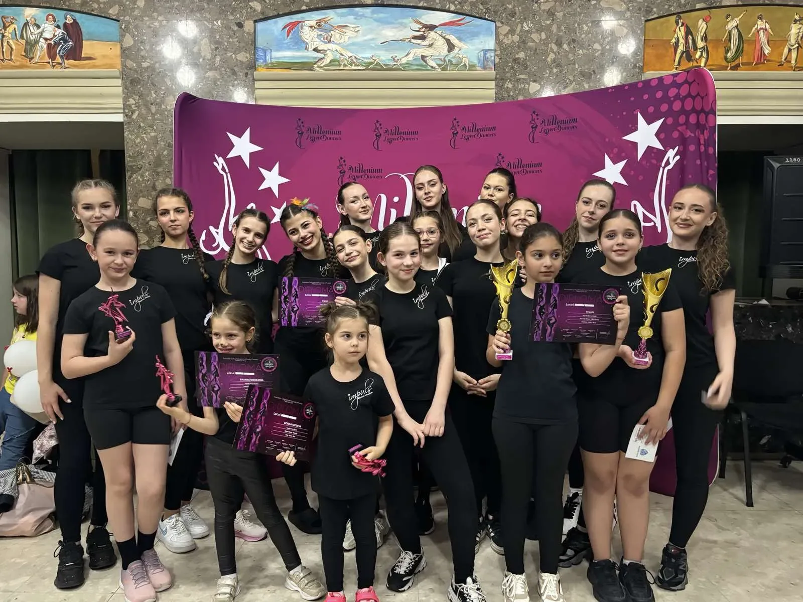 "Импулс" се завърна от Брашов с 14 първи места