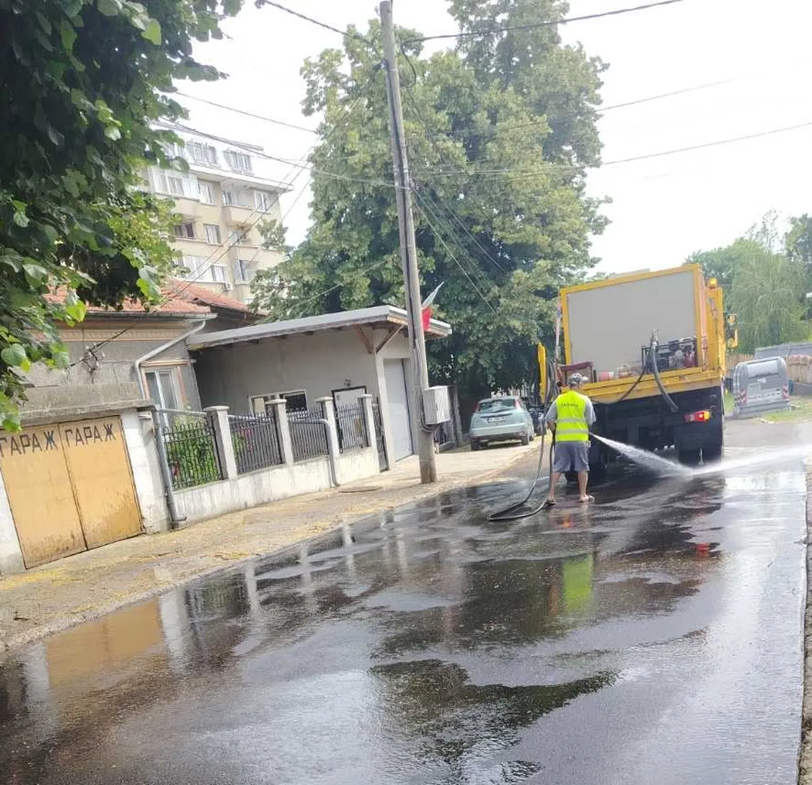 Русе обяви графика за миене на улици и булеварди