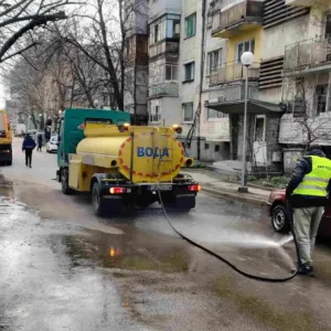 Русе публикува графика за миене на улици и булеварди