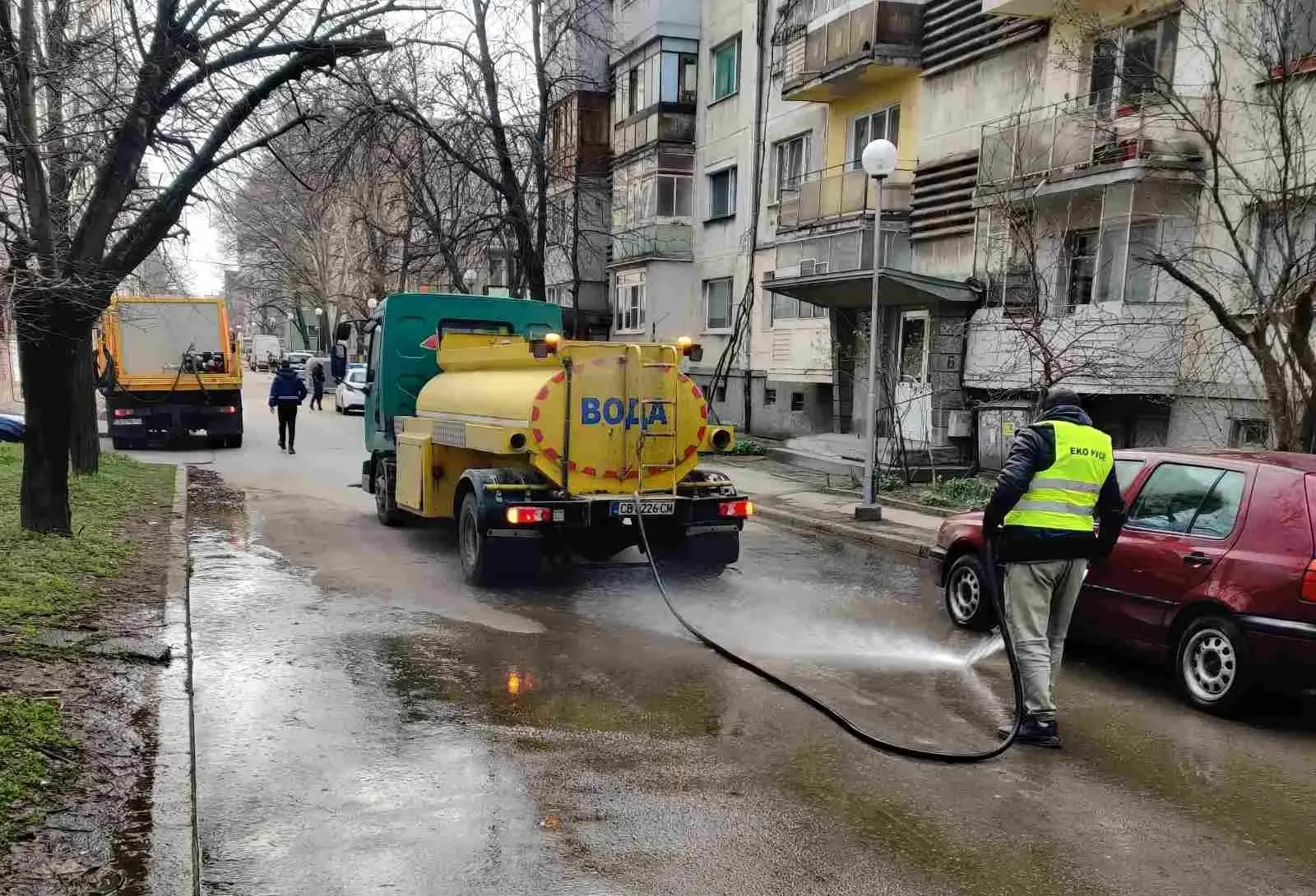 Русе публикува графика за миене на улици и булеварди