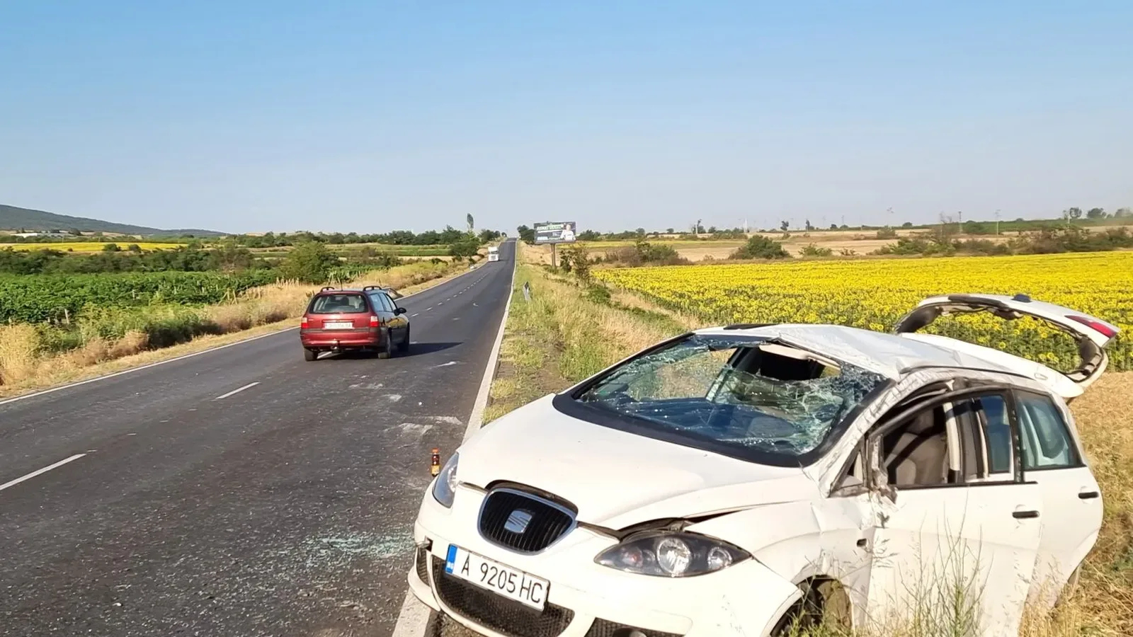 Двама загинали и 33 ранени при 26 катастрофи за денонощие