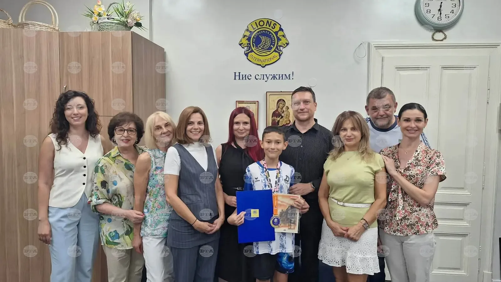 Лайънс клубове в Русе отличиха млад математически талант
