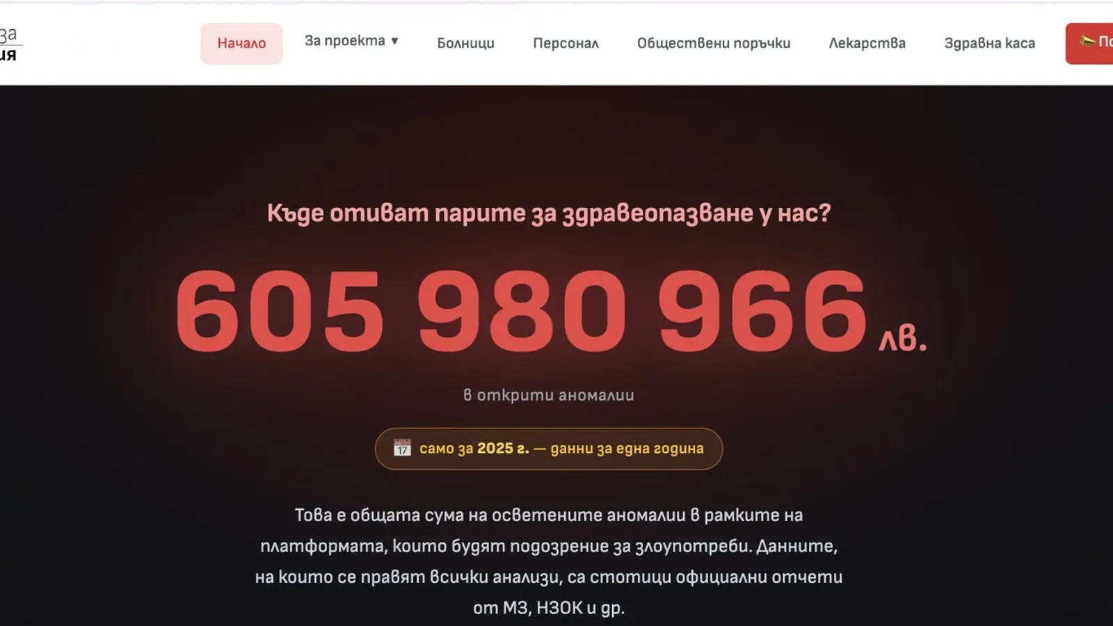 Мартин Атанасов показа нова платформа за разходите в здравеопазването