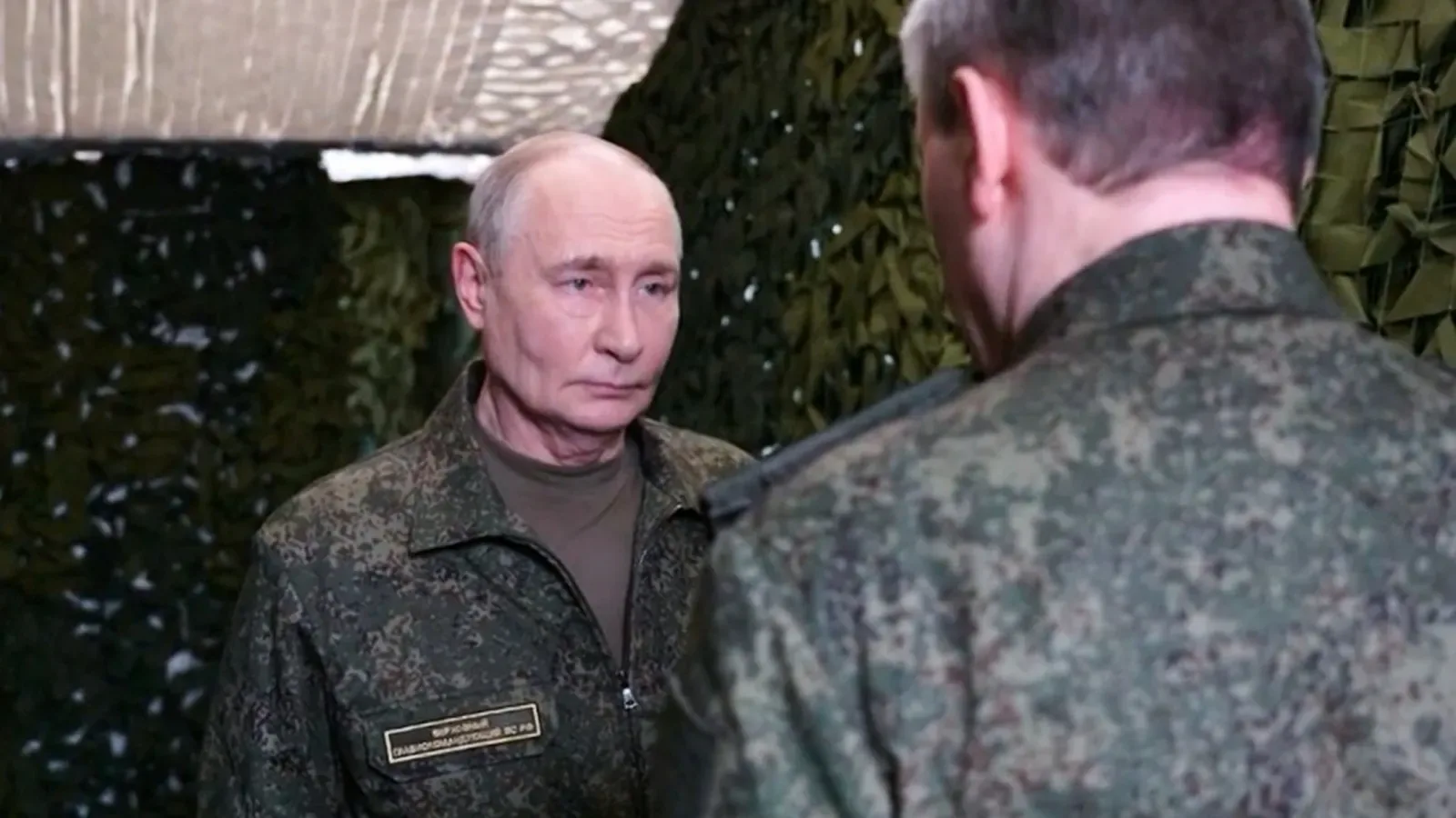 Путин посети команден пункт и чу доклад за Константиновка