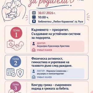 Русе организира нова "Академия за родители" на 30 юли