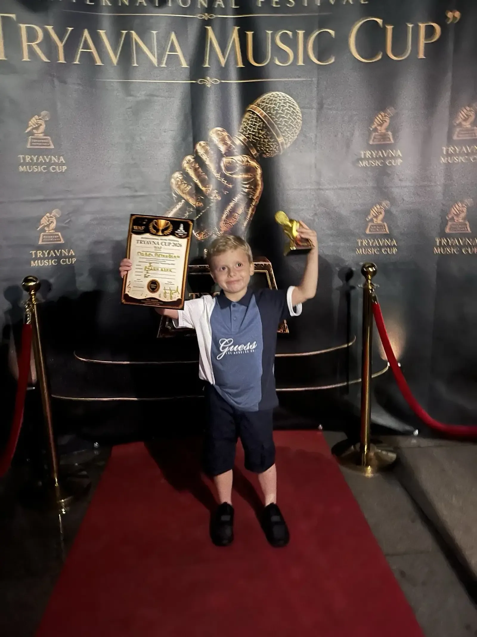 Шестгодишният Павел Петковски спечели първа награда от Tryavna Cup