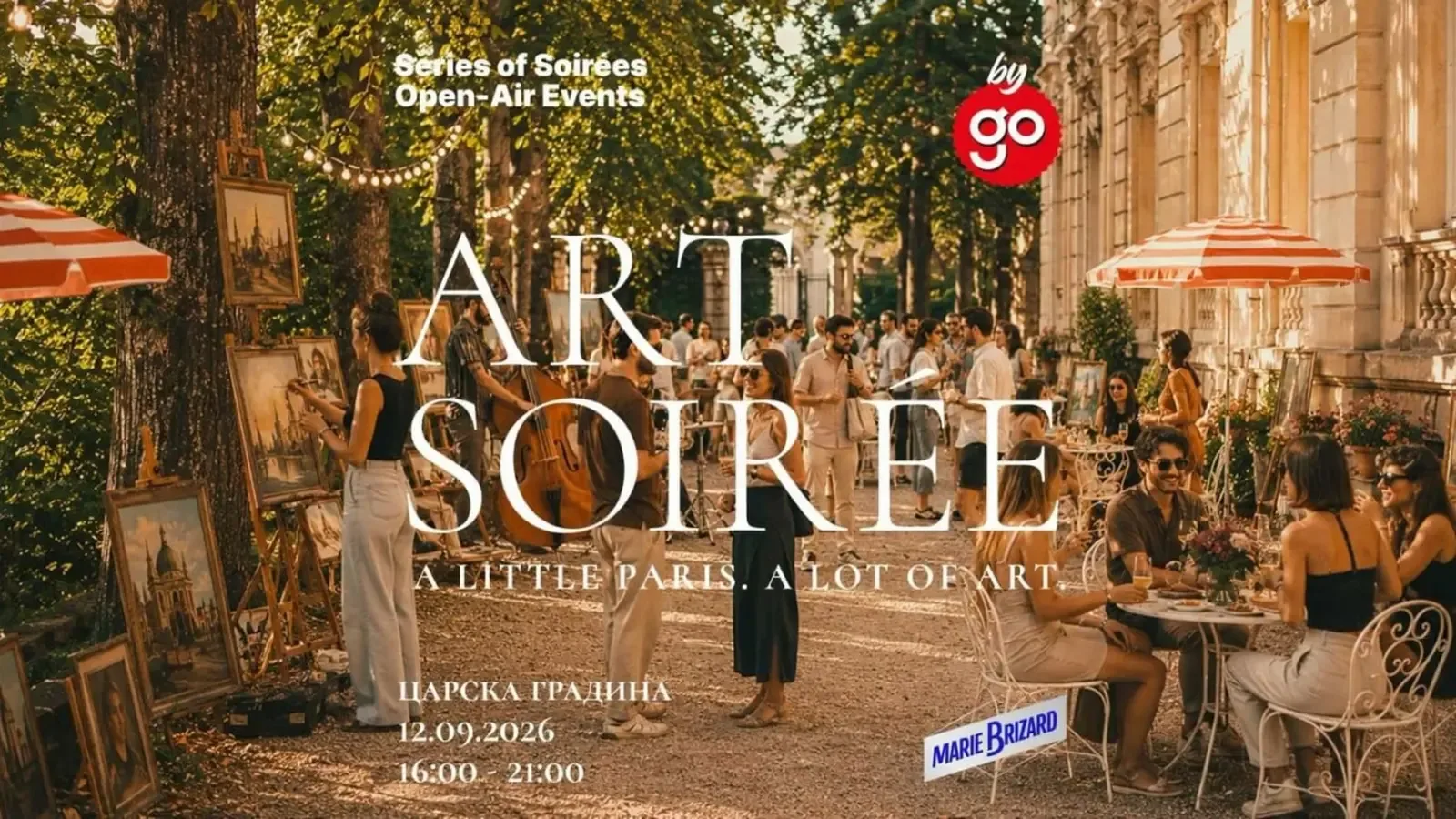 Art Soirée превръща Царската градина в арт сцена на 12 септември
