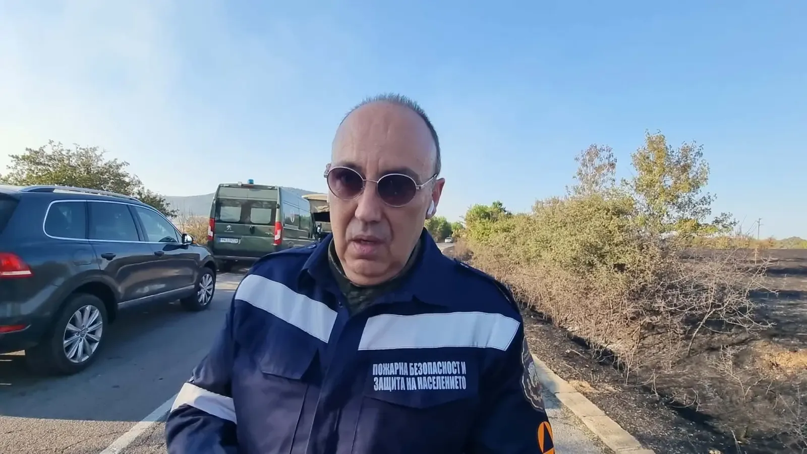 Голям горски пожар край Котел, задействаха BG-ALERT
