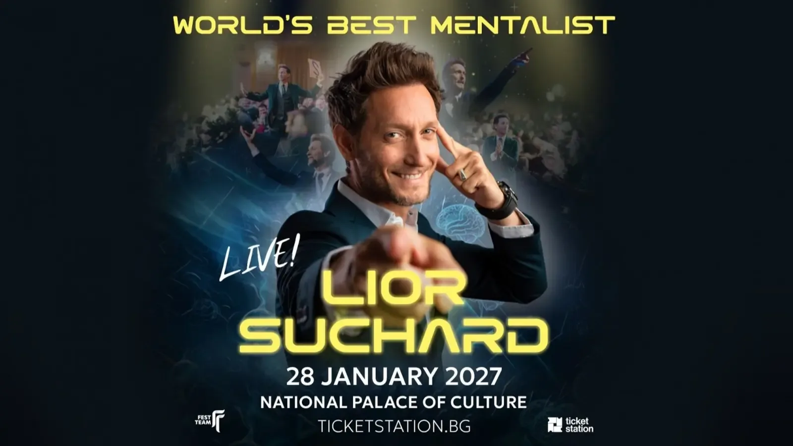 Lior Suchard се завръща в България с шоу в НДК