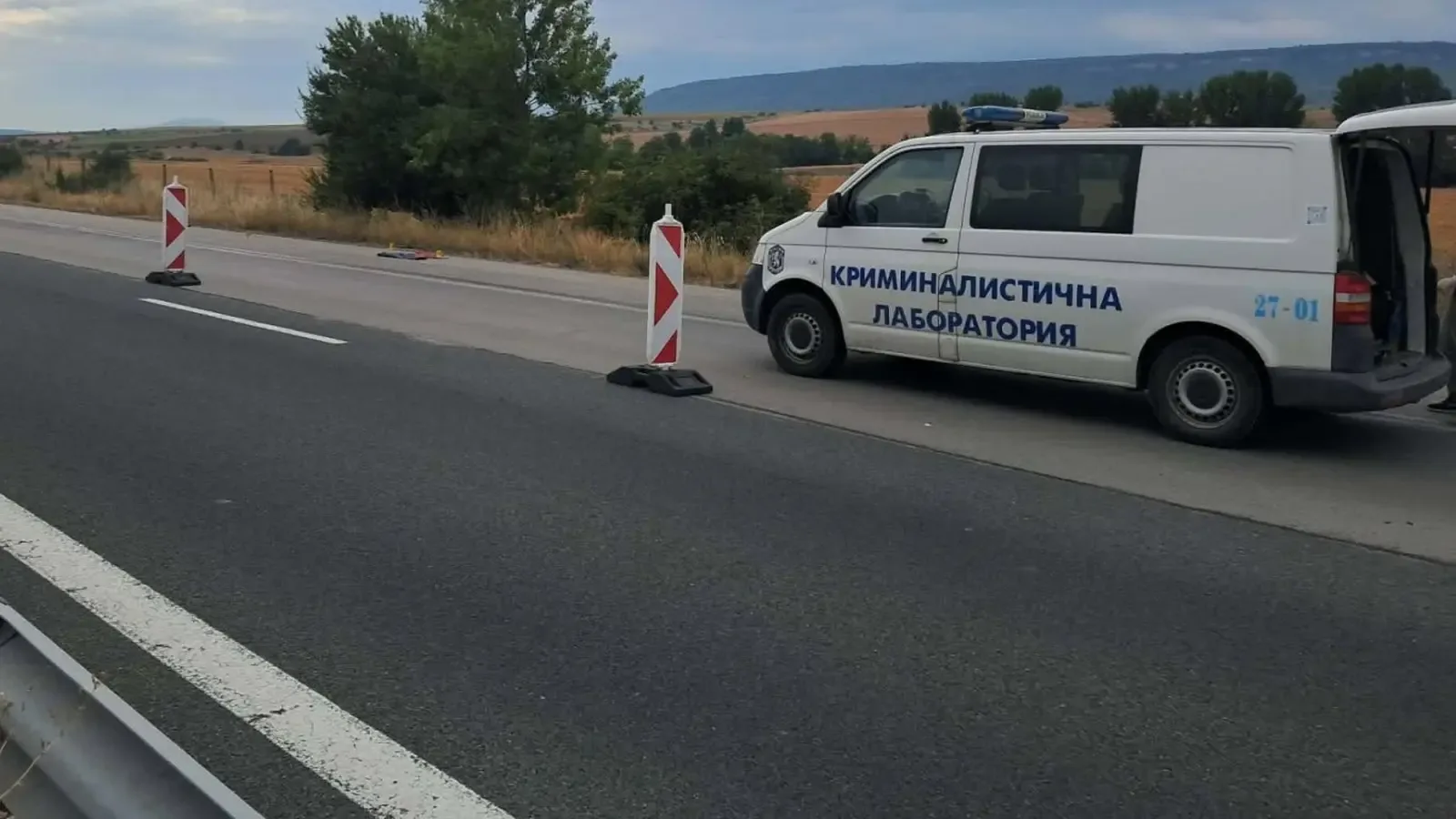 Пешеходец загина на АМ "Хемус" край Нови пазар