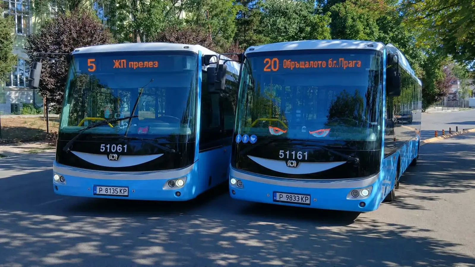 Русе променя маршрутите на автобуси 5 и 20 заради ремонт