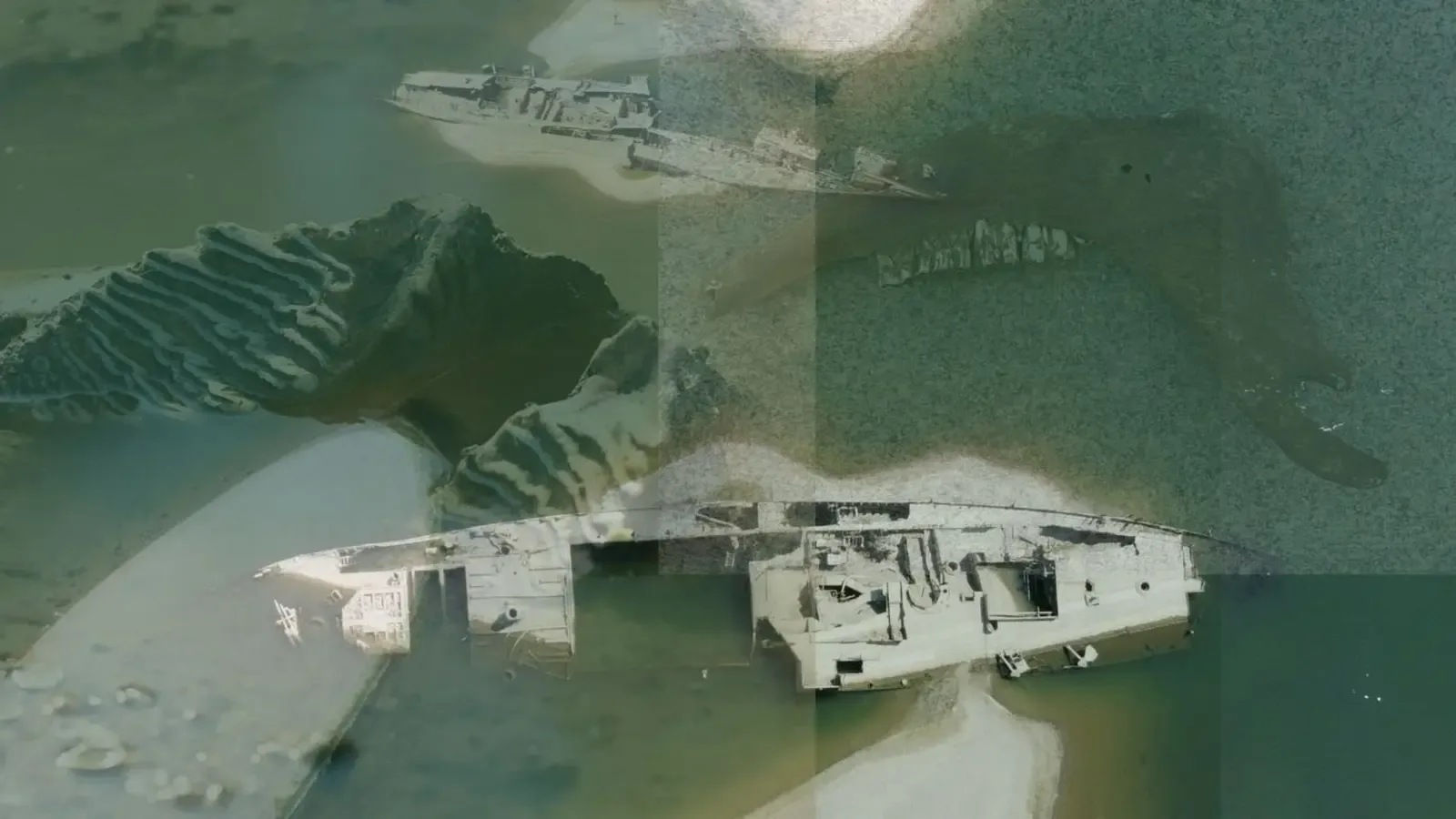 Сушата на Дунав оголи мамут, римски мост и военни кораби