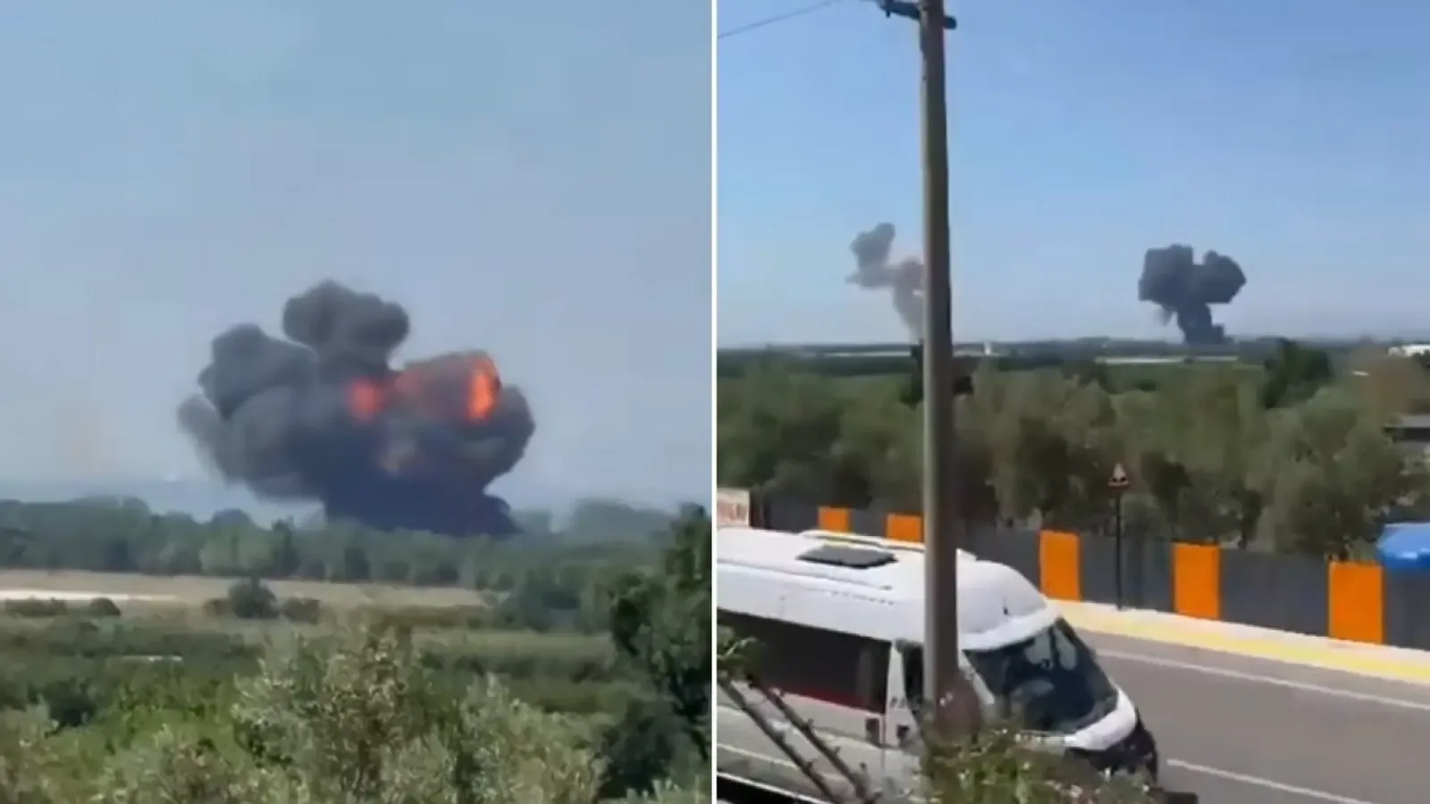 Турски F-16 се разби при тренировъчен полет край Ялова