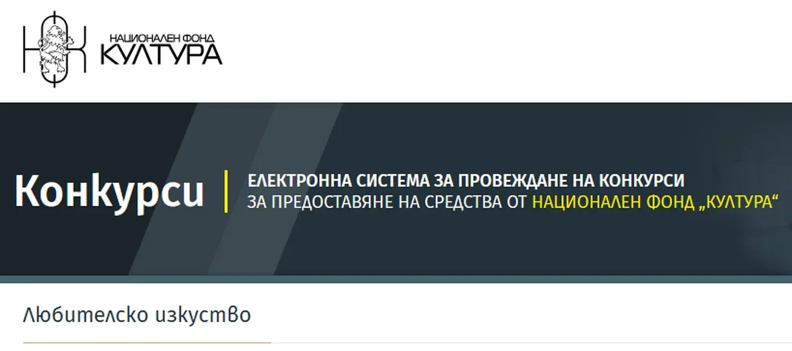 НФК приема кандидатури по програма "Любителско изкуство" до 1 октомври