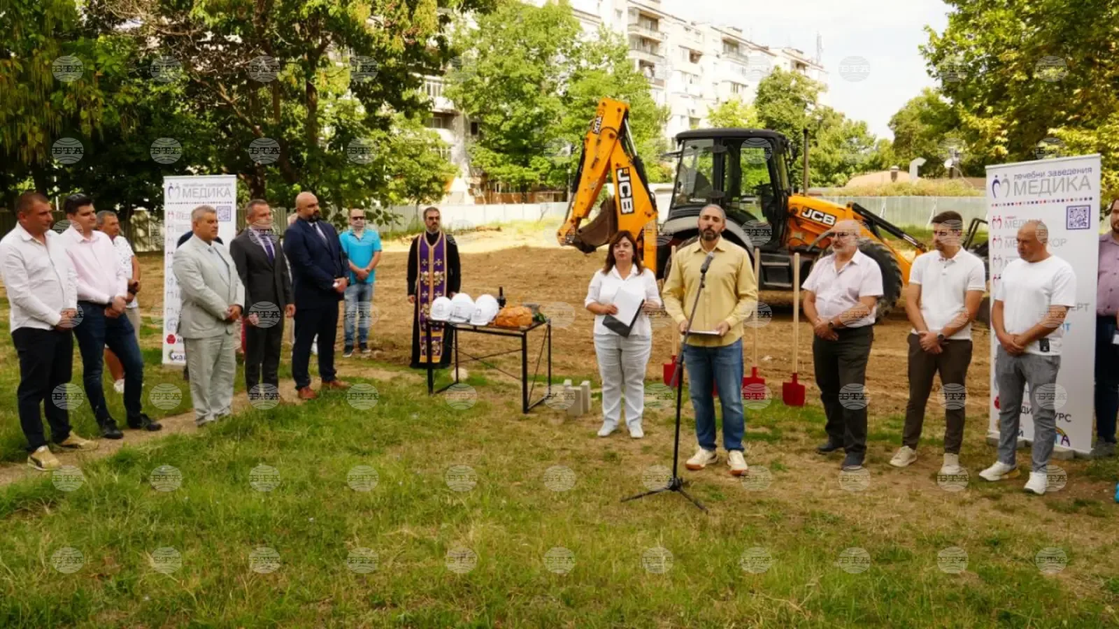 Започна строежът на подземен паркинг до "Медика" в Русе