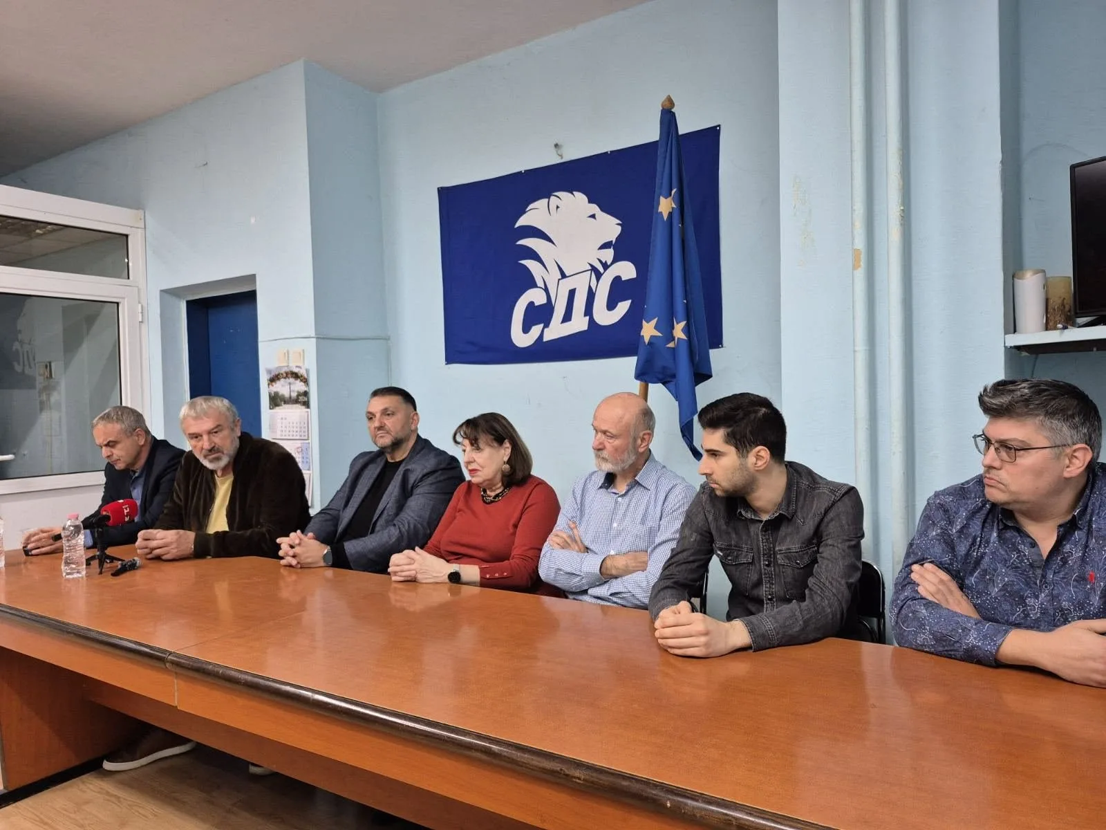 Съвместна пресконференция на СДС - Русе и инициативния комитет на Андрей Гюров и Георги Кандев