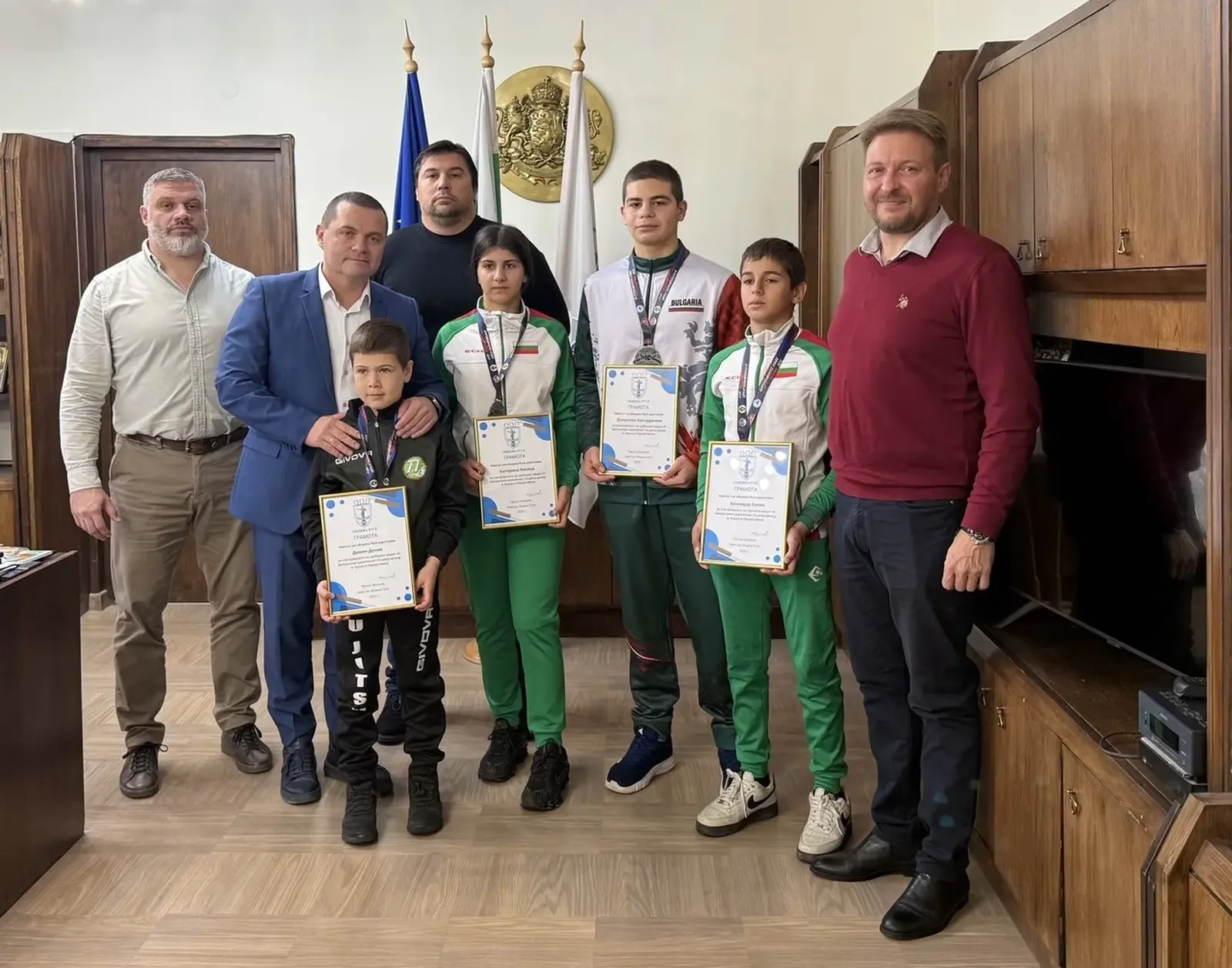 Четирима състезатели на СК "Динамо" с отличия от Балканското по джу-джицу
