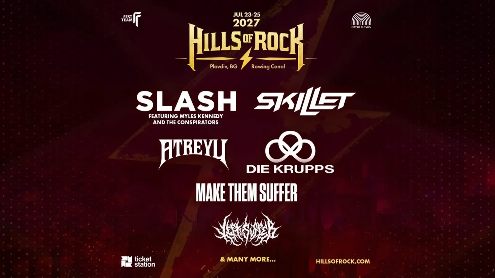 Hills Of Rock 2027 обяви първите шест групи
