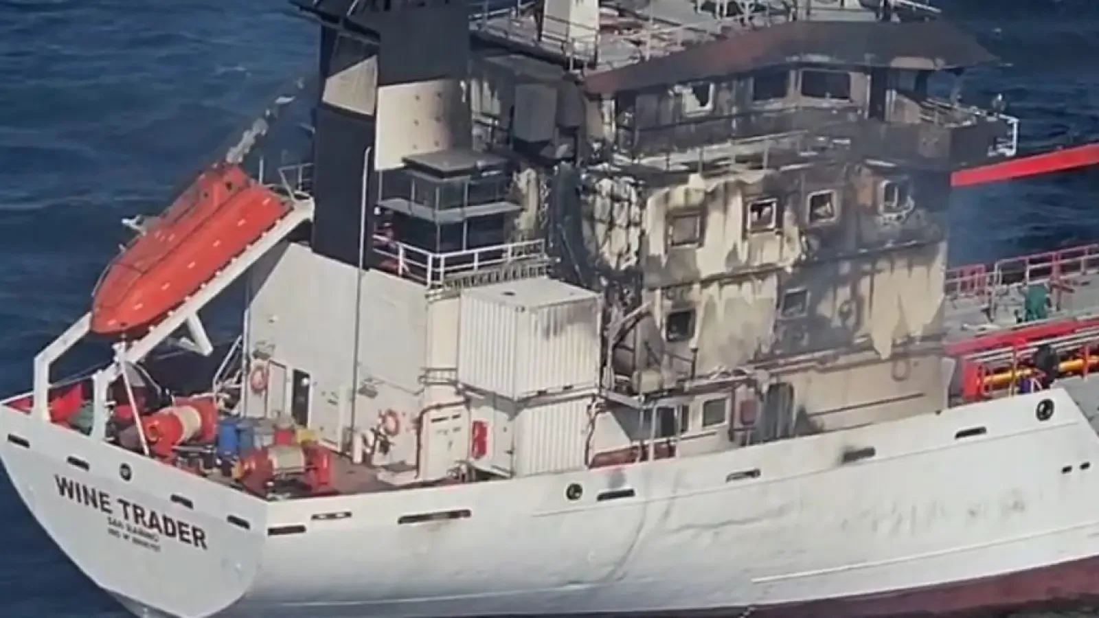 Русия публикува видео на удар по кораб, който Maritime.bg свързва с WINE TRADER