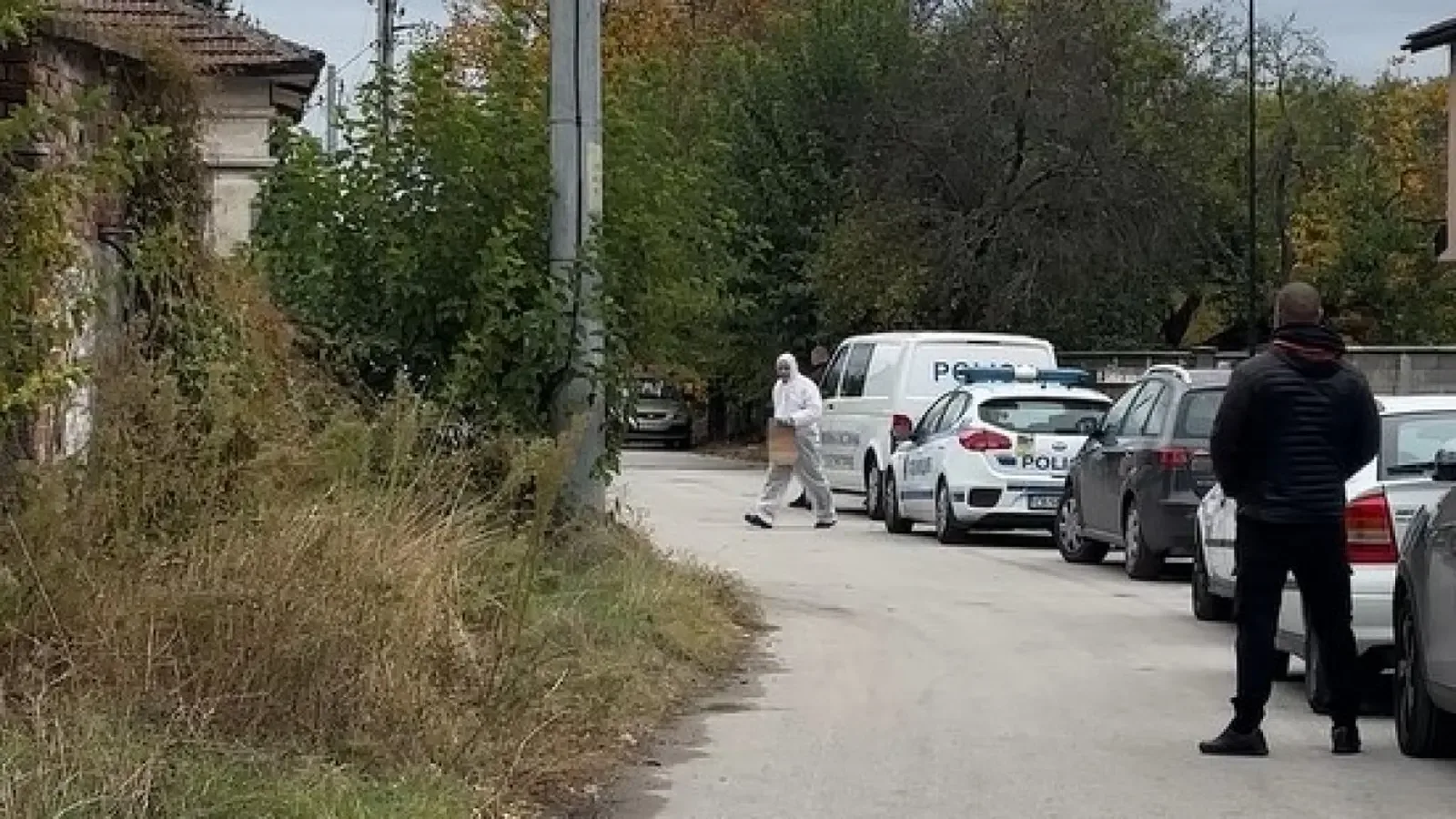 Труп в багажник на катастрофирал автомобил в Димитровград